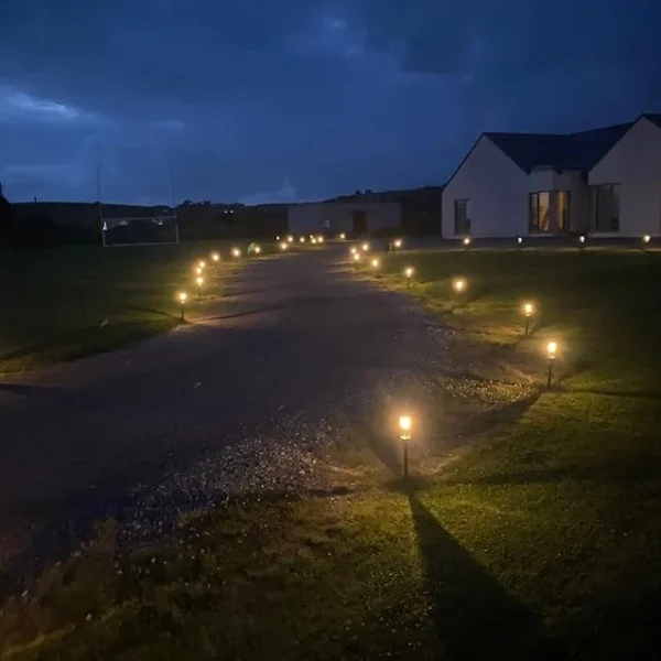 motion sensor pathway lights