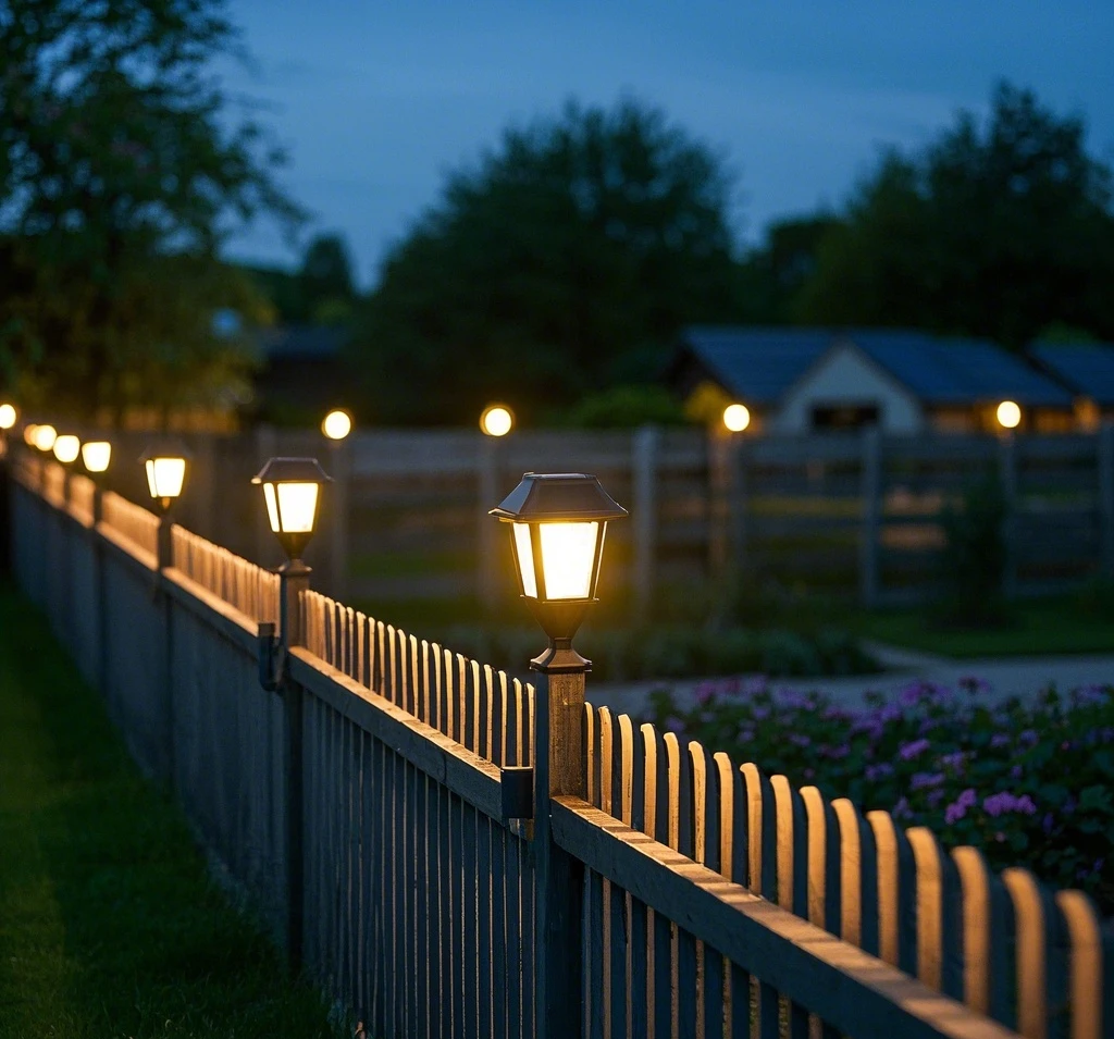 Outdoor Fence Post Lights Deliver Lasting Solar Performance