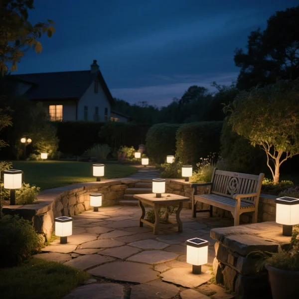 color changing solar lights with remote