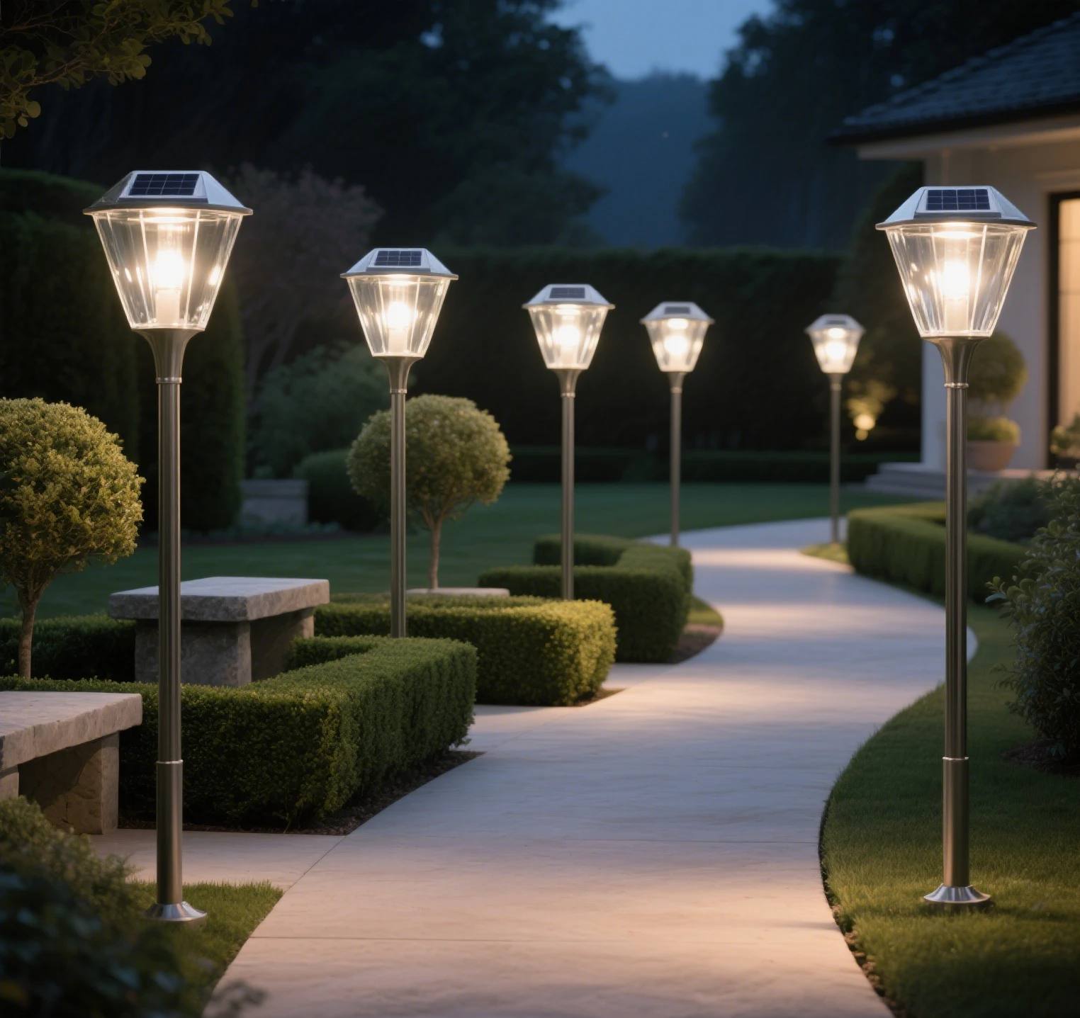 Crisp Look: Best Bright White Solar Path Lights