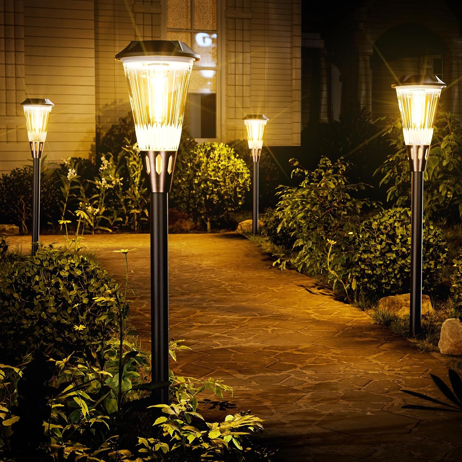 solar powered parking lot lights